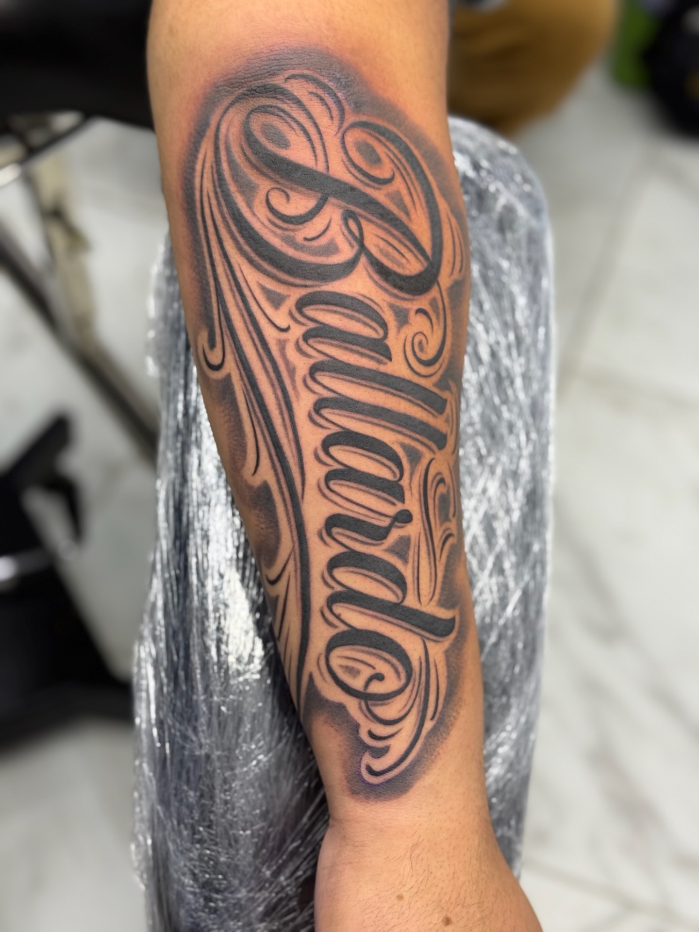 Black and grey realism tattoo by Rob Robles 3